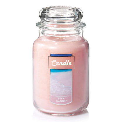 Pink Sands Candle – Large Jar, Single Wick, 110+ Hour Burn, Relaxing Atmosphere