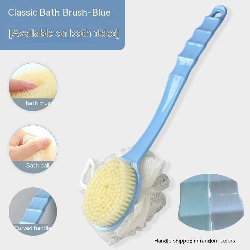 Bath Brush Back Soft Hair Bath Female Bath Brush Back Rub Bath Towel