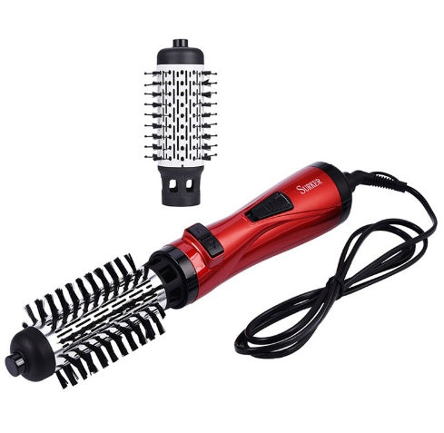 Professional Hair Dryer Rotary Brush Machine 2 in 1 Multifunction Hair Curler Curling Iron Wand Styling Tools