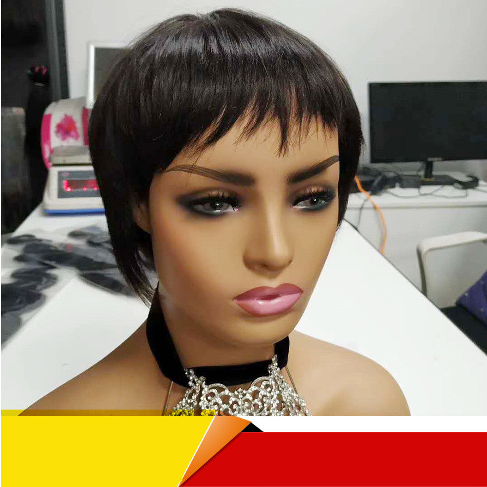 Human Hair Short Wig (Non Lace)