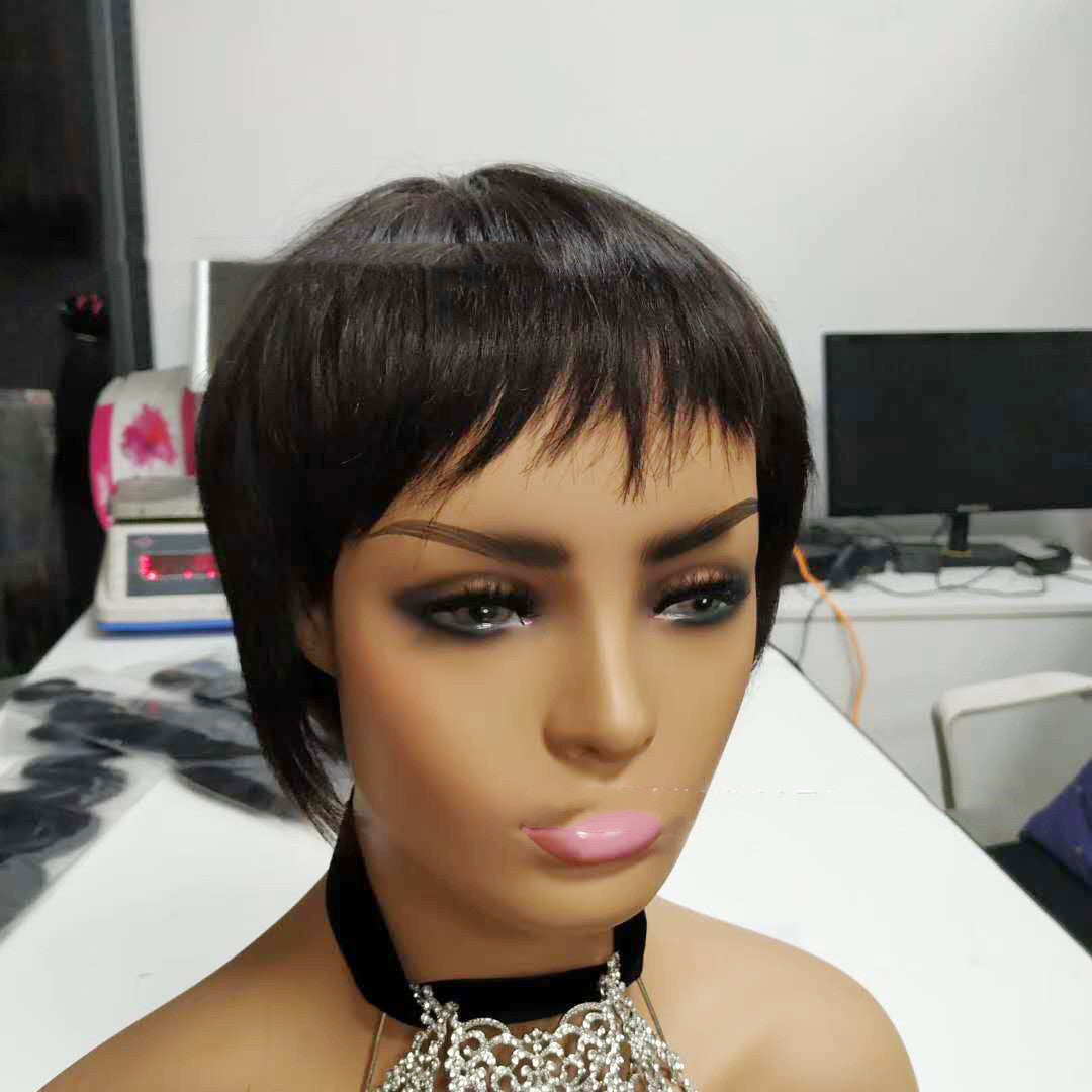 Human Hair Short Wig (Non Lace)