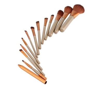 12 Makeup Brush Sets (Iron Box)