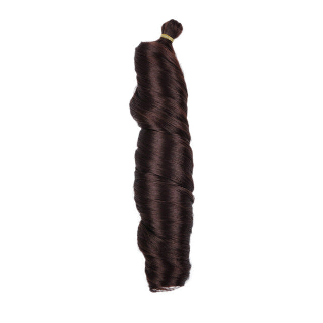 African New Loose Wave Crochet Hair Crochet Hair Extension Big Wave Reel Curved Hair Handle