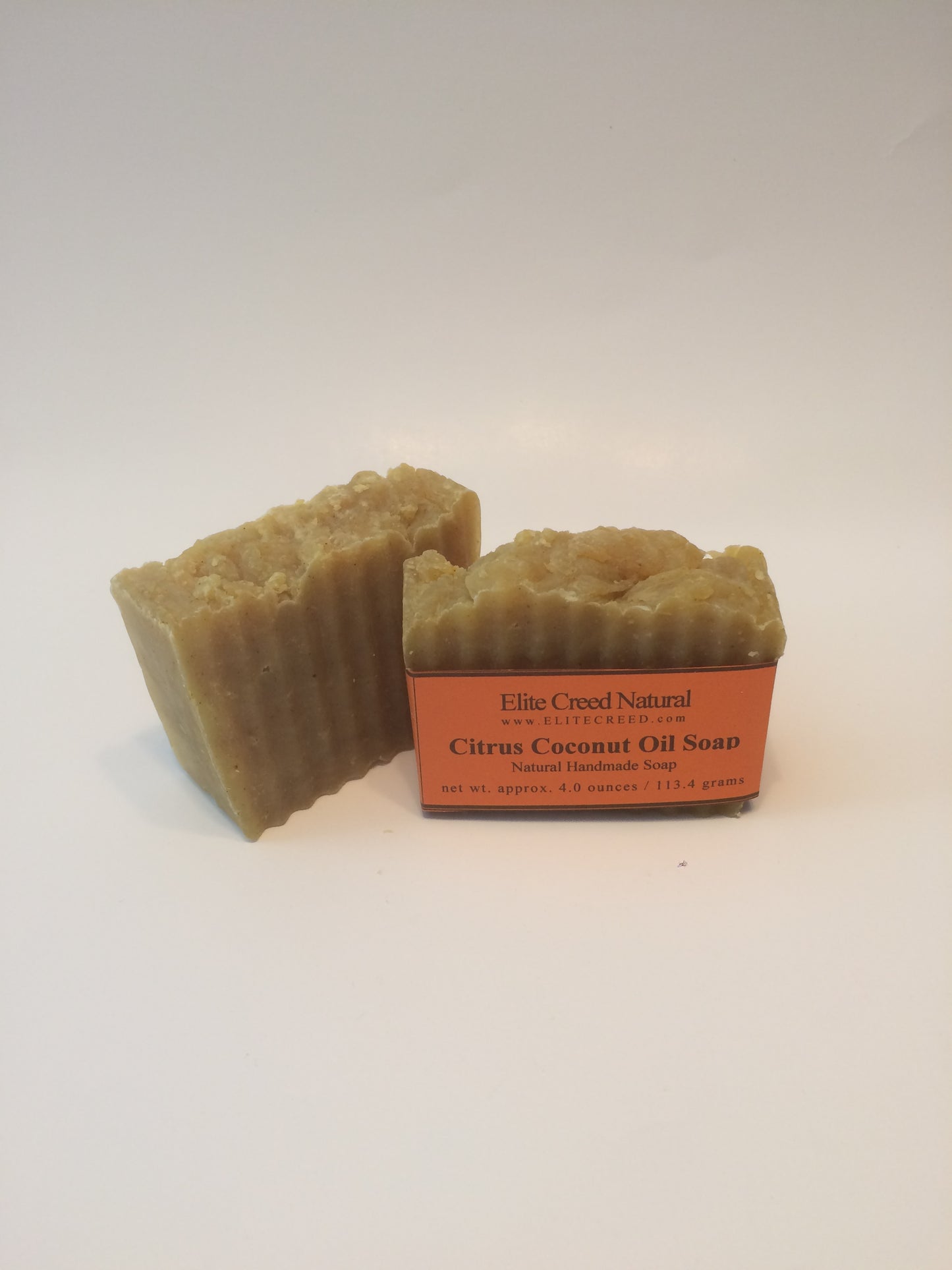 Citrus Coconut Turmeric Handmade Soap