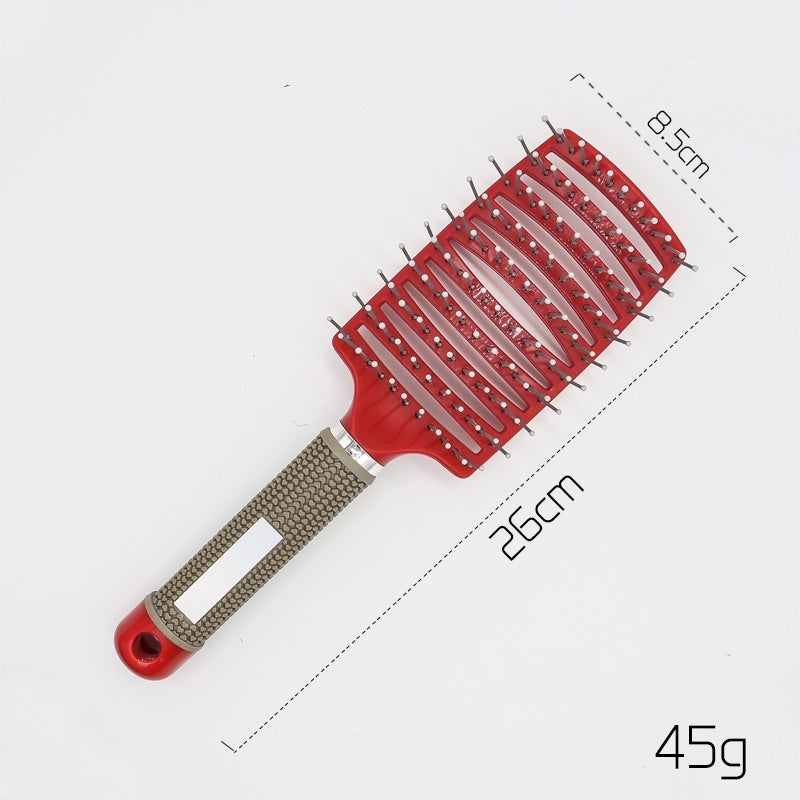 Hairbrush Anti Klit Brushy Haarborstel Women Detangler Hair Brush Bristle Nylon Scalp Massage  Teaser Hair Brush Comb