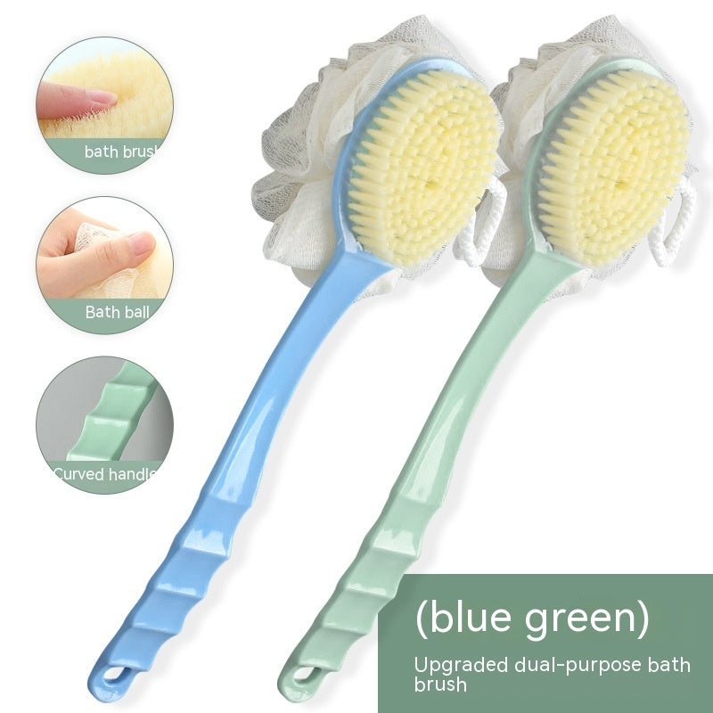 Bath Brush Back Soft Hair Bath Female Bath Brush Back Rub Bath Towel