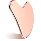 Nuanchu Stainless Steel Gua Sha Facial Tools Guasha for Face Metal Gua Sha Tighten Skin Massage Guasha Beauty Tool for Body Eyes Neck Massager with Travel Pouch Skin Care Gifts (Silver)