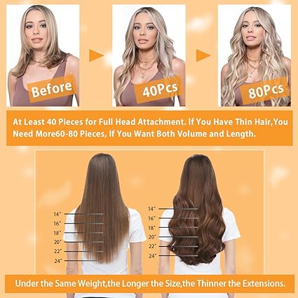 14” Tape-In Human Hair Extensions – 20pcs Natural Black (1B#)