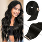 14” Tape-In Human Hair Extensions – 20pcs Natural Black (1B#)
