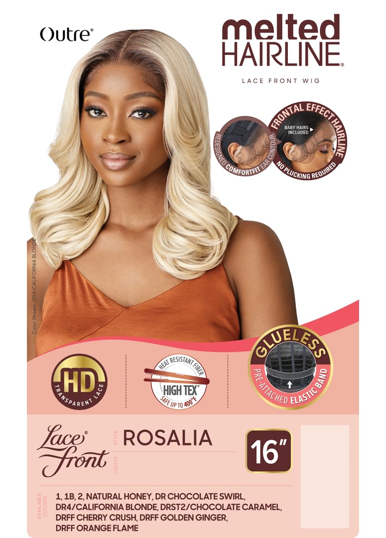 Outre Lace Front Wig - Melted Hairline - Rosalia (OFF BLACK 1B)