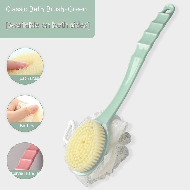 Bath Brush Back Soft Hair Bath Female Bath Brush Back Rub Bath Towel