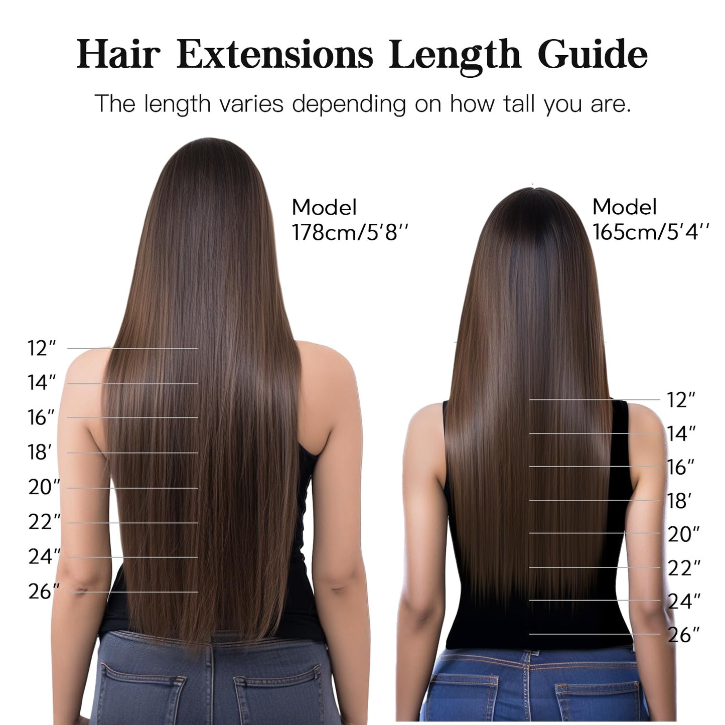 HOTBANANA 14” Ombre Clip-In Hair – 7pcs Human Hair, 120g