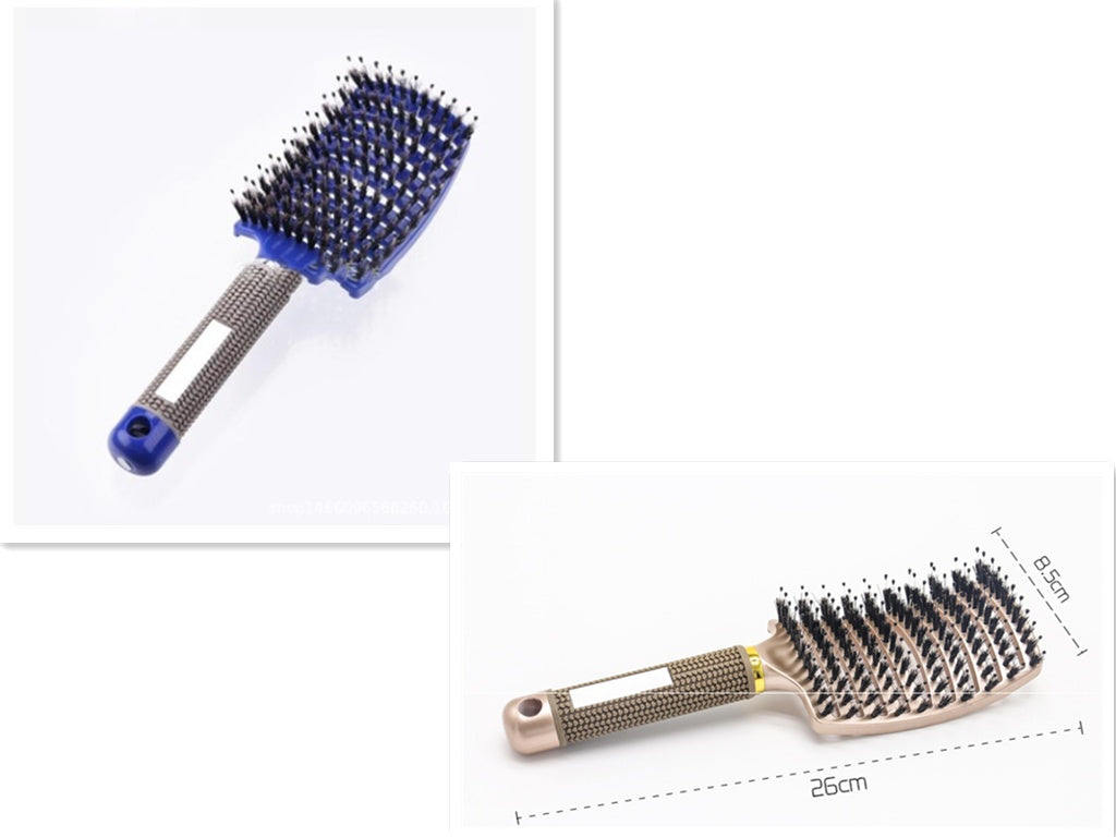 Hairbrush Anti Klit Brushy Haarborstel Women Detangler Hair Brush Bristle Nylon Scalp Massage  Teaser Hair Brush Comb