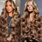 28 Inch Body Wave Lace Front Wigs Human Hair 13x4 HD Lace Front Wigs Human Hair Glueless Wigs Human Hair Pre Plucked Frontal Wigs Human Hair for Women 180% Density Body Wave Wig with Baby Hair