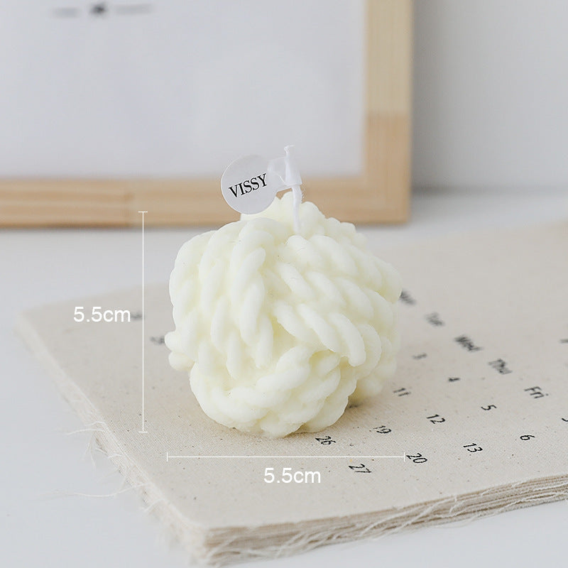 Aromatherapy Souvenir Photo Props Small Wool Candles