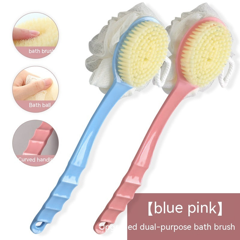 Bath Brush Back Soft Hair Bath Female Bath Brush Back Rub Bath Towel