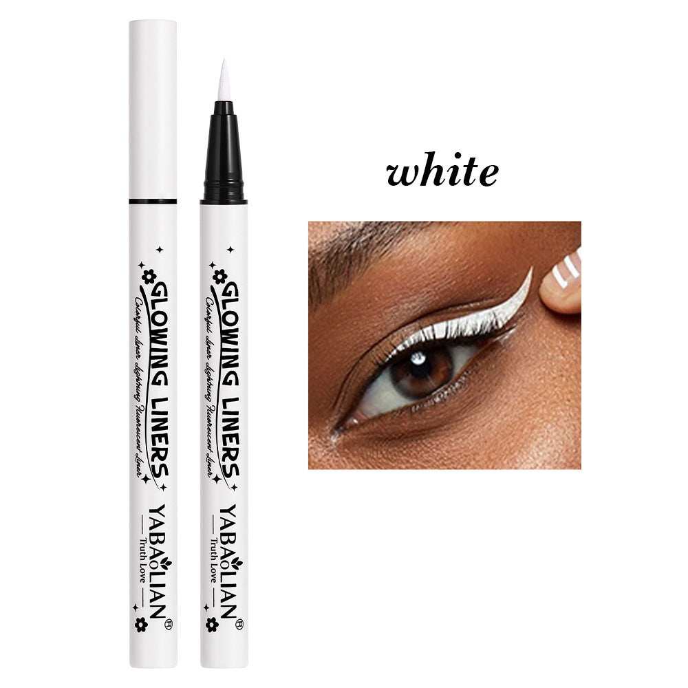 Eyeliner Fluorescent Makeup Waterproof And Sweatproof