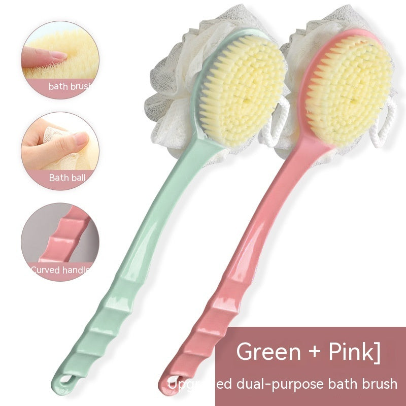 Bath Brush Back Soft Hair Bath Female Bath Brush Back Rub Bath Towel