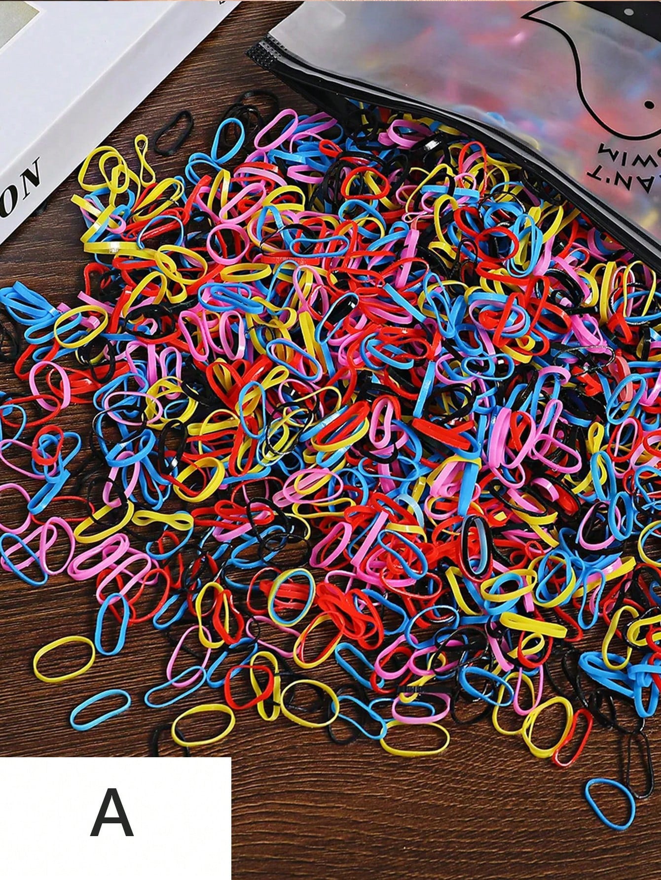 Children Rubber Band Small Size Girls' Baby Disposable Rubber Band Color Hair Band