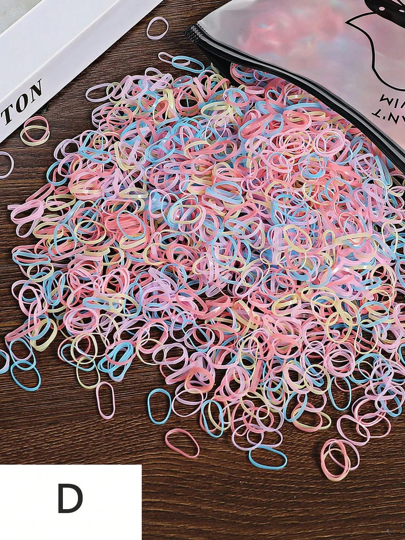 Children Rubber Band Small Size Girls' Baby Disposable Rubber Band Color Hair Band