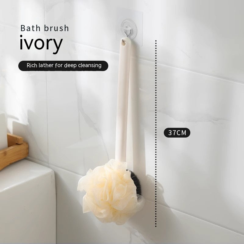 Bath Brush Back Soft Hair Bath Female Bath Brush Back Rub Bath Towel