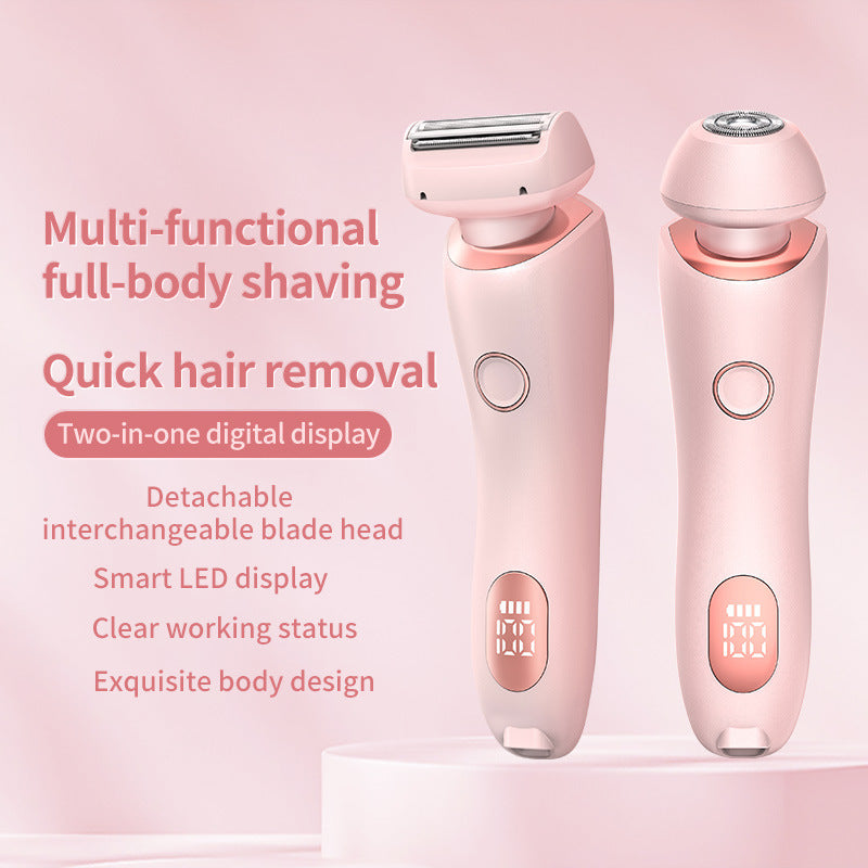 2 In 1 Hair Removal Epilator USB Rechargeable