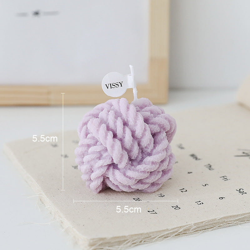 Aromatherapy Souvenir Photo Props Small Wool Candles