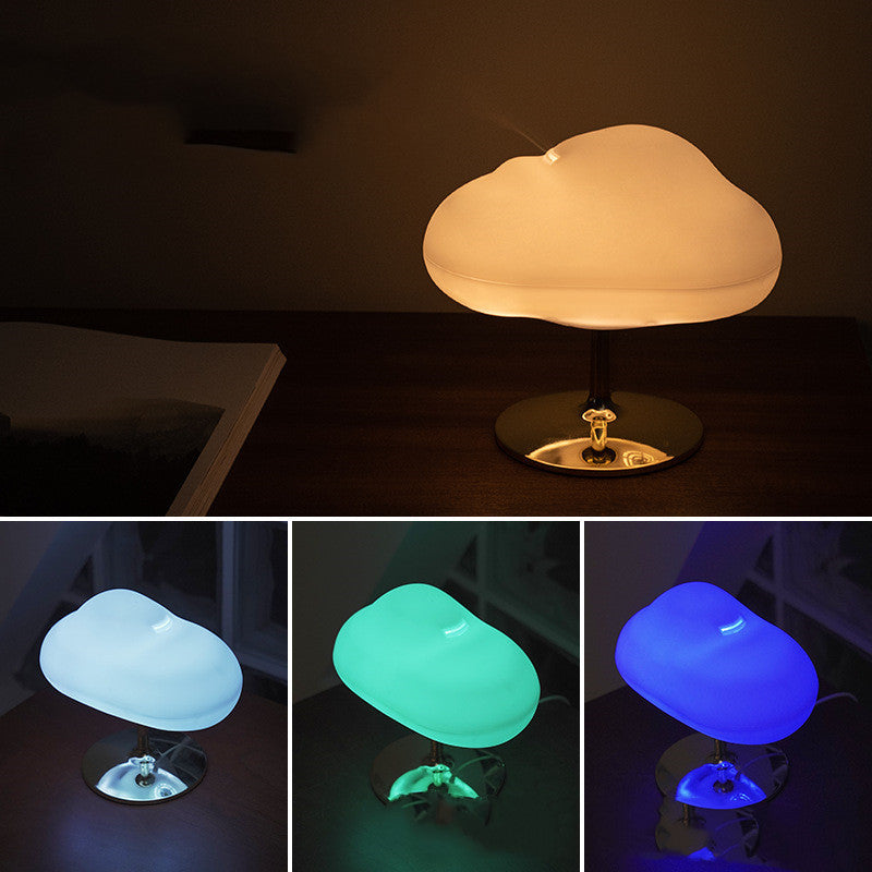 Cloud-Shaped Colorful Atmosphere Light Humidifier Household Silent Bedroom Pregnant Women And Babies Can Use Aroma Diffuser